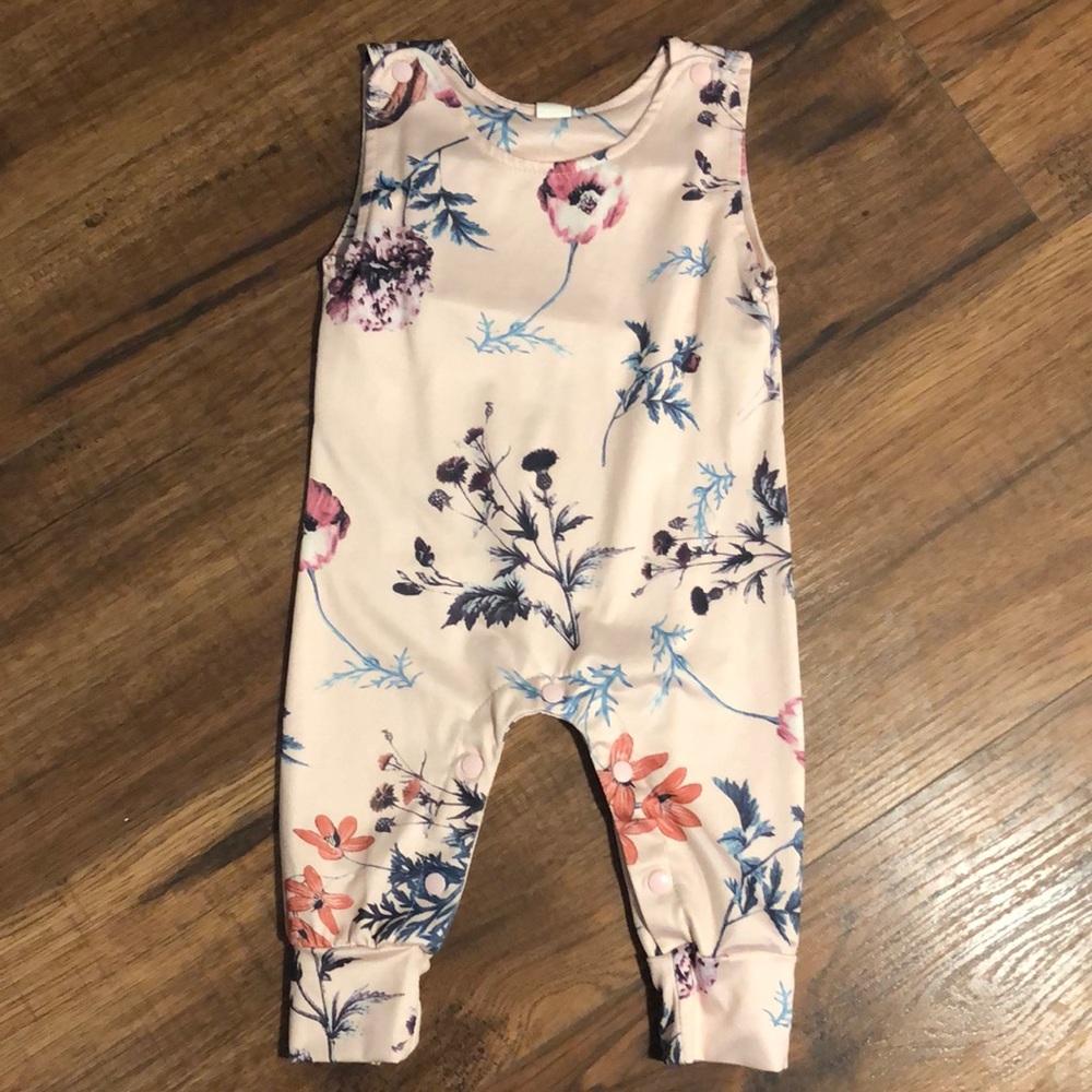 Boutique Floral Romper